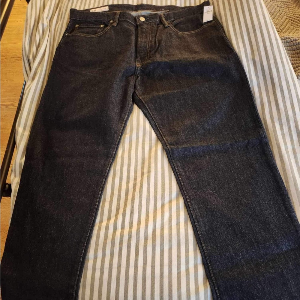 GAP Dark Wash Straight Fit Denim